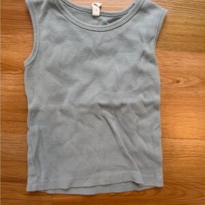 Kids Sleeveless Top - Light Blue Quincy Mae